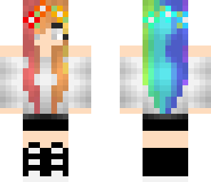 rainbow girl
