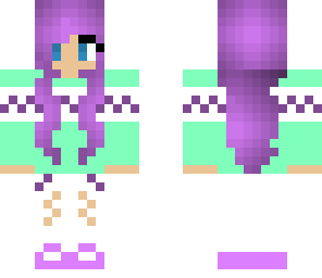 purple hipster with sweater 