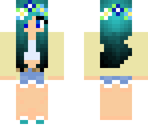 blue hair girl edited idk