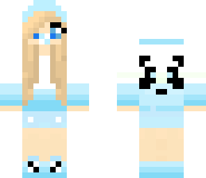 blue panda baby