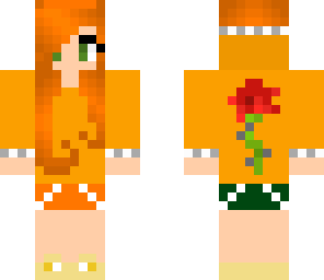 stampy girl fan skin