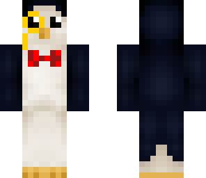 penguin bow tie monacle