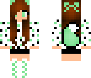 green fox girl