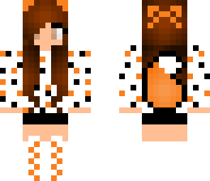 orange fox girl