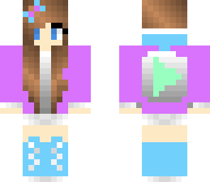 bright youtuber girl