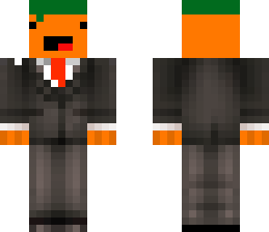 carrot in a suit