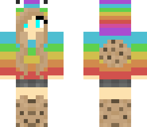 rainbow cookie girl