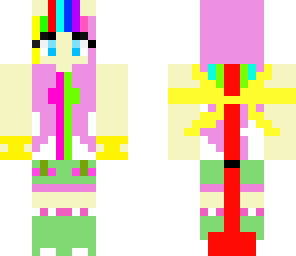 fluttershy rainbowfied