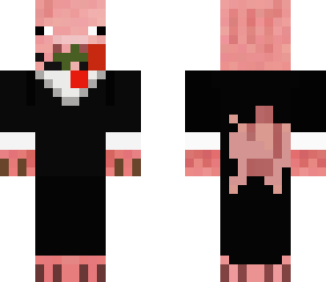 piggy in a tux