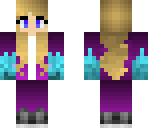 blue fire girl