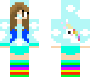 edited baby girl skin