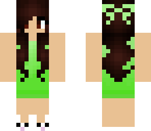 brown haired night gown girl