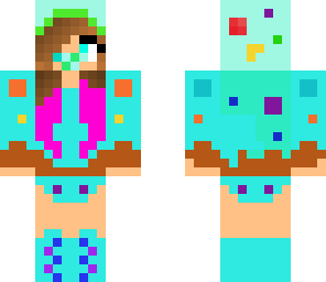 cake baby girl skin