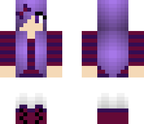purple girl