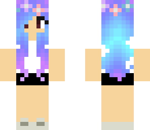 edited teenage girl