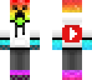 rainbow youtube creeper