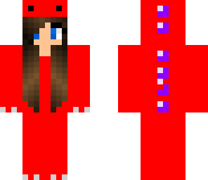 my red dinosaur skin