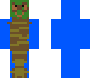 palm tree person