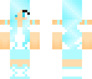 ice blue girl