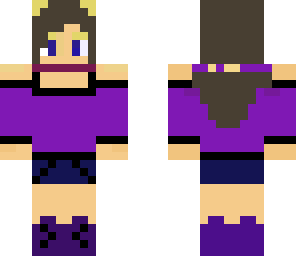 purple girl