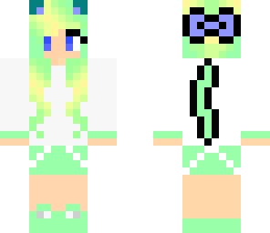 rainbow cat girl