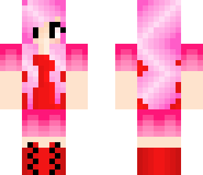 pink and red girl
