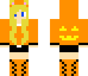 blonde halloween girl