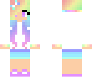 rainbow girl