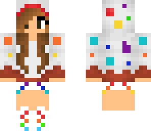 rainbow cake girl