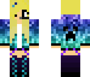 blonde creeper girl