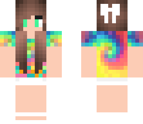 cute tie-dye girl