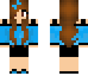 diamond blue girl