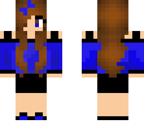 brilliant blue girl