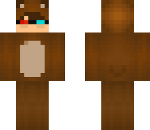 3d bear glasses