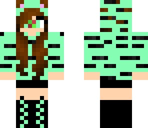 edited minty girl baby