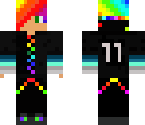 cool rainbow teen