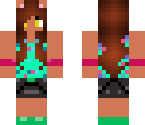 diffrents outfit clawd wolf girl