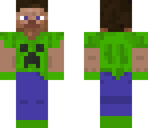cool creeper steve