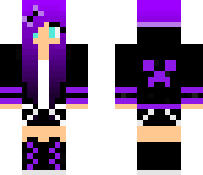 purple creeper girl