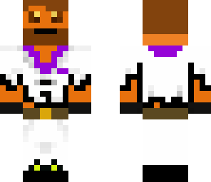 pirat in white suit