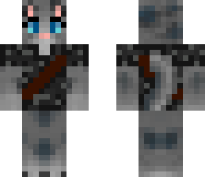 warrior grey cat