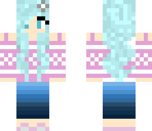pink sweater girl