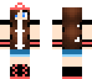 black-white pokemon trainer female