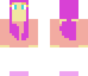 pink hair girl