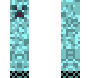 cool blue creeper
