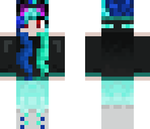 that blue girl