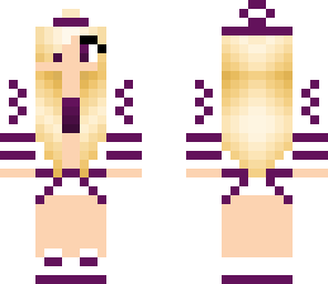 cute purple tomboy