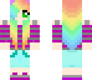 rainbow girl
