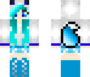 blue fox girl