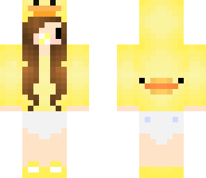 chibi baby duck